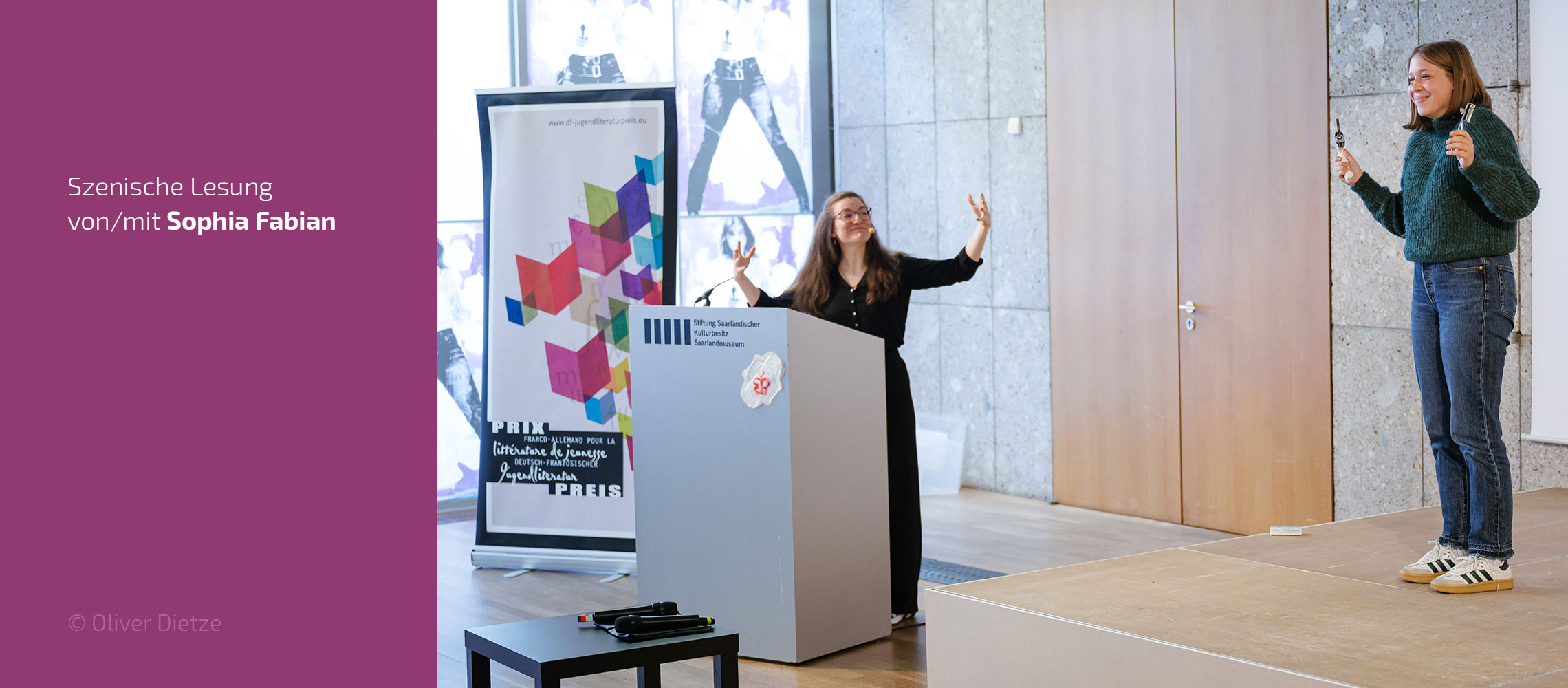 Szenische Lesung von/mit Sophia Fabian