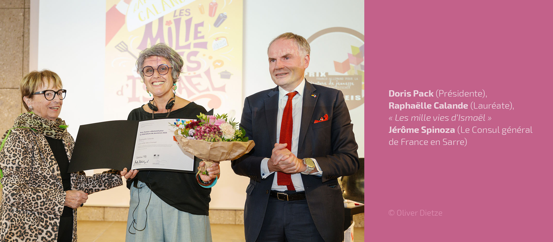 Doris Pack (Présidente), Eva Rottmann (lauréate)