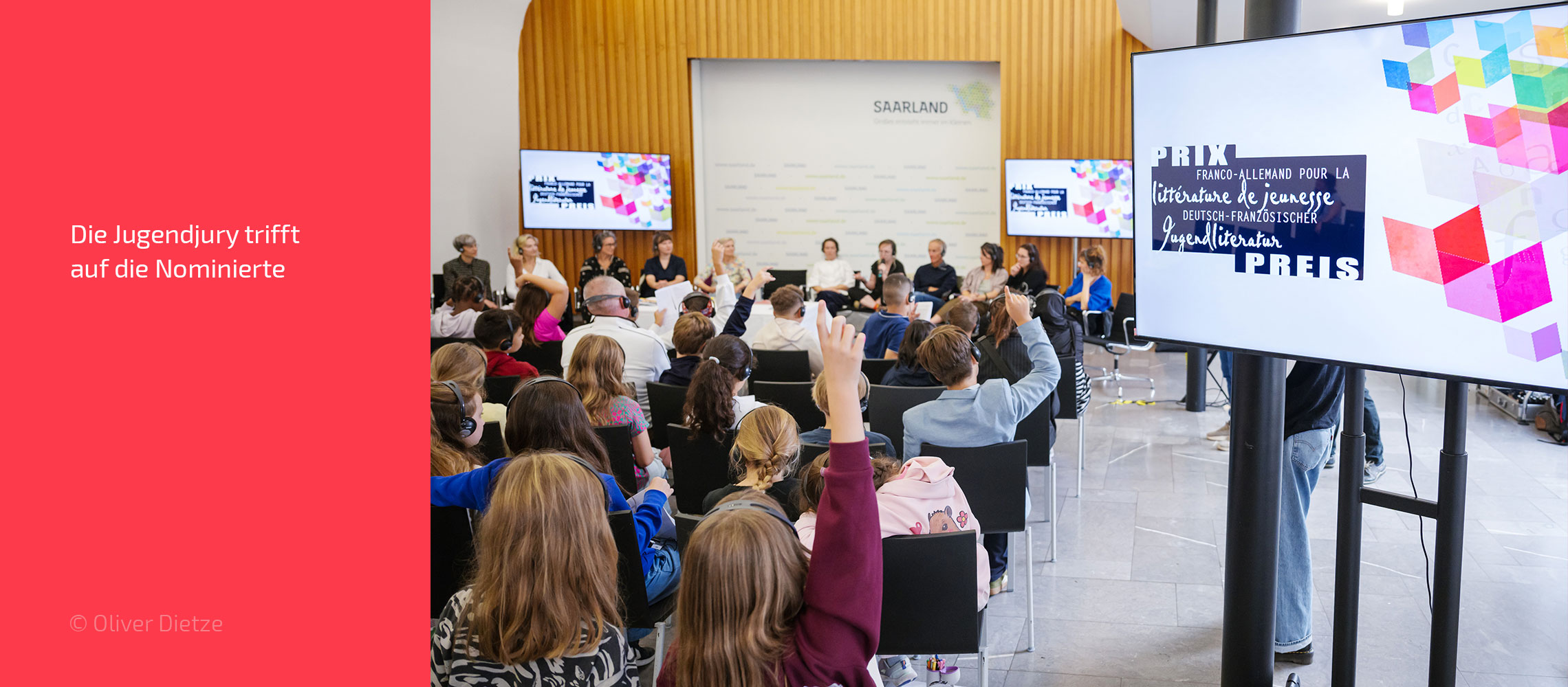 Die Jugendjury trifft auf die Nominierte